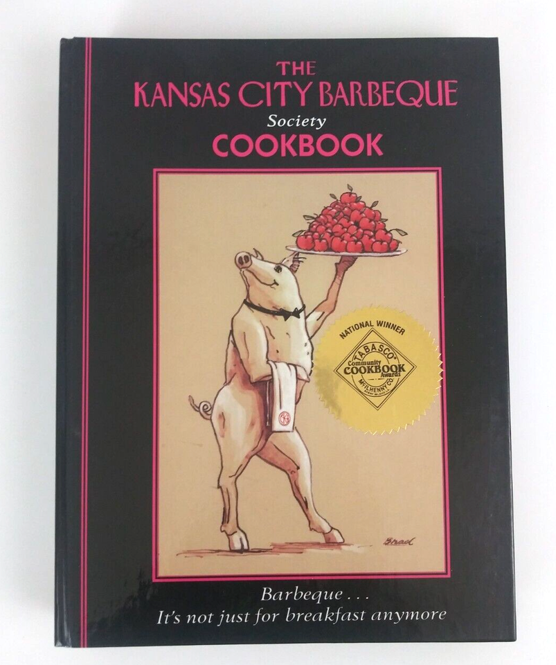 2001 The Kansas City Barbeque Society Cookbook Spiral Bound Hardback Coo... - $7.91