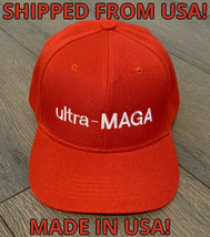 Ultra MAGA Hat MAKE AMERICA GREAT AGAIN Cap Trump Inspired EMBROIDERED 2... - £12.37 GBP