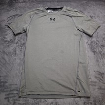 Under Armour Fitted Youth XL Gray Lightweight Athletic Performance Heatgear - $19.78