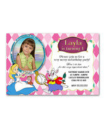 Digital / Printable Alice in Wonderland photo Invitation - €5,15 EUR