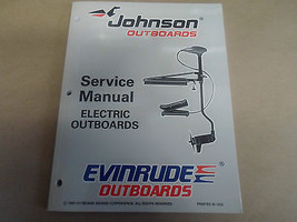 1997 Johnson Evinrude Outbaords Elettrico Fuoribordo Servizio Manuale OEM Barca - $19.94