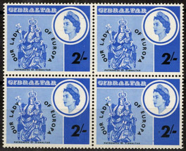 ZAYIX Gibraltar 182 MNH Block Statue Madonna Our Lady of Europa 042523S52 - $2.00