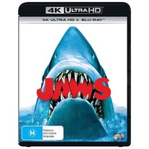 Jaws 4K UHD Blu-ray / Blu-ray | Steven Spielberg&#39;s | Region Free - £21.23 GBP