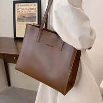 Luxury Leather Commuter Tote Bags - A4 Size Shoulder Bags for the Office... - £25.03 GBP