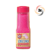 3x Shakers Cake Mate Decorating Decors Pink Crystals | 2.25oz | Fast Shi... - €13,79 EUR