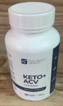 Full Body Health: Keto+ ACV Gumies, Supplements: NEW/UNOPENED-30 Gummies - £31.55 GBP