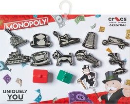 Crocs Jibbitz 13-Pack Hasbro Monopoly Board Game Shoe Charms | Jibbitz f... - £23.32 GBP