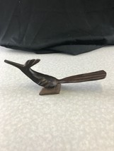 Ironwood Hand Carved Road Runner Figurine Vintage Modern KG D1 - £15.58 GBP