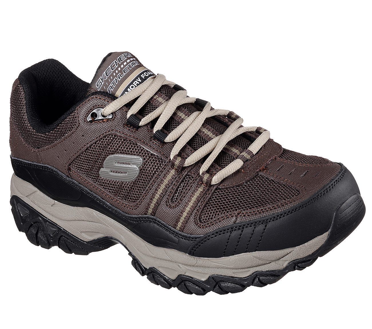 50124 Marron Skechers Chaussure Hommes Mousse à Mémoire de Forme Sportive - £39.79 GBP