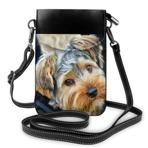 Yorkshire Terrier  Bag Yorkshire Terrier Leather Bag Teenage Pattern Women Bags  - £144.01 GBP