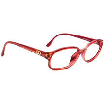 Christian Dior Women&#39;s Eyeglasses CD2032 30K Orange Rectangular Frame 55[]16 130 - £90.21 GBP