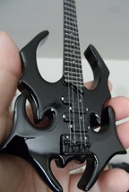 THE MISFITS Devastato Graphite Black 1:4 Scale Replica Bass Guitar ~New - £22.68 GBP