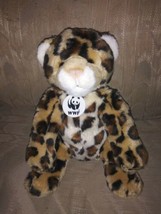 Build A Bear Workshop WWF Cheetah Leopard Plush 12&quot; World Wildlife Fund 2002... - £21.17 GBP