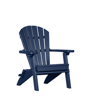 Kids Folding Adirondack Chair - Child Sized Outdoor Furniture Patriot Blue - £241.10 GBP