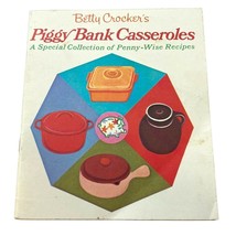1970 Betty Crocker Cookbook Piggy Bank Casseroles Penny Wise Recipes Booklet - £7.83 GBP