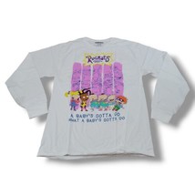 Nickelodeon Rugrats Shirt Size Small Graphic Tee Graphic Print T-Shirt N... - £26.46 GBP