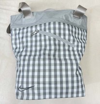 Nike Allover Print Tote, Grey Check - $33.66