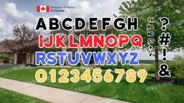 24&quot; Tall Alphabet Kit - Rental Business (100 Letters, Numbers and Punctu... - £671.56 GBP