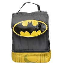 Batman Dual Compartment Lunch Kit Thermos with Cape NEW - $33.49