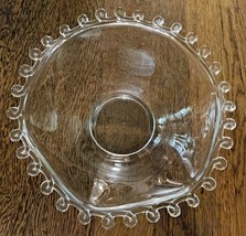 Heisey Glass Lariat Pattern  12&quot; bowl - large - crimped edge vintage 194... - $25.49 CAD
