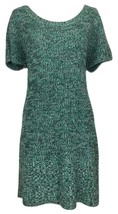 Bobbie Brooks Womens Long Tunic Top Sweater Dress Size 1X Green Chunky Knit - £22.02 GBP