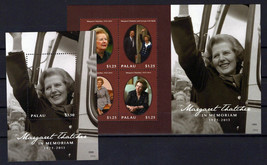 Palau 1151-1152 MNH Margaret Thatcher British Prime Minister ZAYIX 0624M0101 - £9.53 GBP