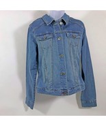 Wrangler Denim Medium Wash Jean Jacket Women&#39;s Medium - $29.69