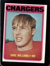 1972 Topps #47 Dave Williams Vg Chargers *SBA9370 - £0.76 GBP