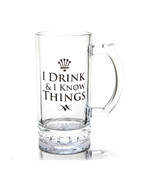 I Drink &amp; I Know Things Beer Stein - £37.18 GBP