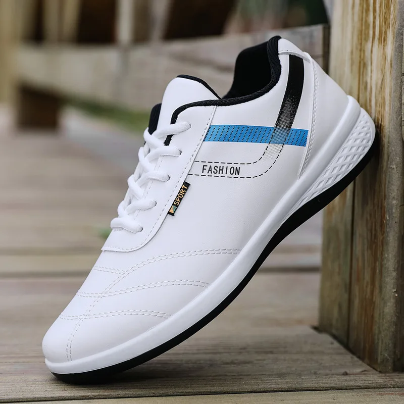 Casual Shoes Men PU Leather Hard-wearing Running Shoes Spring Autumn Comfort Lig - £250.34 GBP