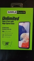 SIMPLE MOBILE (VERIZON) NEW! SAMSUNG GALAXY A14 5G WITH $50 PLAN ADDED! - $69.99