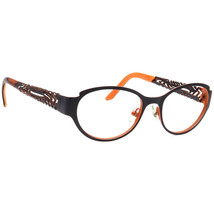 Prodesign Denmark Eyeglasses 4130 c.6031 Black/Copper Oval Metal Japan 49-17 135 - $79.99