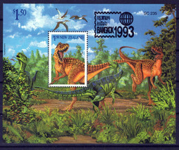 New Zealand Stamps 1184b Mnh Dinosaurs Bangkok &#39;93 Zayix 1024M0128 - £2.08 GBP