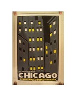 Chicago Poster  Numbered And Signed Cleveland Silkscreen - $13.49