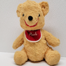 Vintage Walt Disney Winnie the Pooh Bib Plush California Stuffed Animal ... - $287.36 MXN