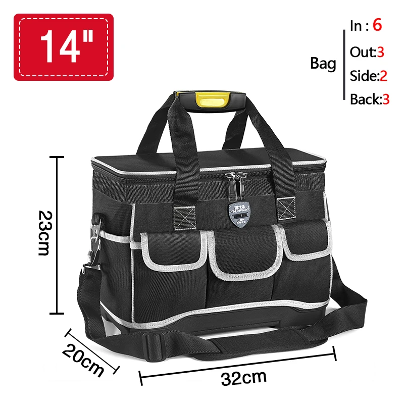 2021New Tool Electrician Bag Portable Multi Pocket Waterproof Toolkit Mu... - $572.76