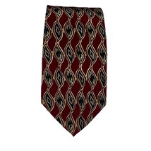 Chaps Ralph Lauren Silk Geometric Necktie Made USA Vintage Preppy Classi... - $35.00