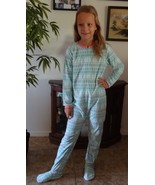 Girl Carter&#39;s Fleece Footed pajama Blanket Sleeper 4 5 Fairisle Nordic N... - $243.83 MXN