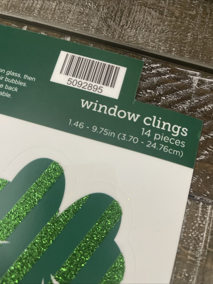 St Patricks Crafts Window Clings Item image 3