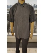 Anchor Blue Men&#39;s Button Up Short Sleeve Shirt  XL - $148.47 MXN
