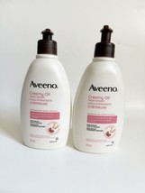 2pk Pack - Aveeno Creamy Oil Moisturizer Lightly Scented Oat &amp; Almond Oil - £35.69 GBP
