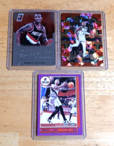 Damian Lillard Bucks LOT (3) 2012-13 Brillance Rookie /SP Purple/ SP RED ICE - $18.64