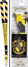 Harry Potter House Of Hufflepuff Colors and Name Lanyard with Logo Badge Holder - £4.69 GBP