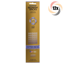 12x Packs Gonesh Extra Rich Incense Sticks Lavender Scent | 20 Sticks Each - $30.63