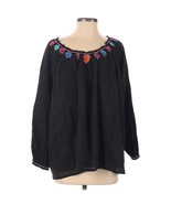 Christophe Sauvat Gouverneur Blouse Tunic Top Size S Embellish Embroider... - $9.73