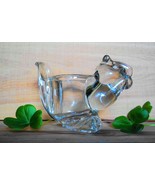 Vintage Collectible Avon Crystal Clear Bright Chipmunk Candlette Candle Holder - $10.00