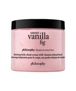 Philosophy Sweet Vanilla Fig Hydrating Body Cloud Cream 16 oz NEW - €41,99 EUR