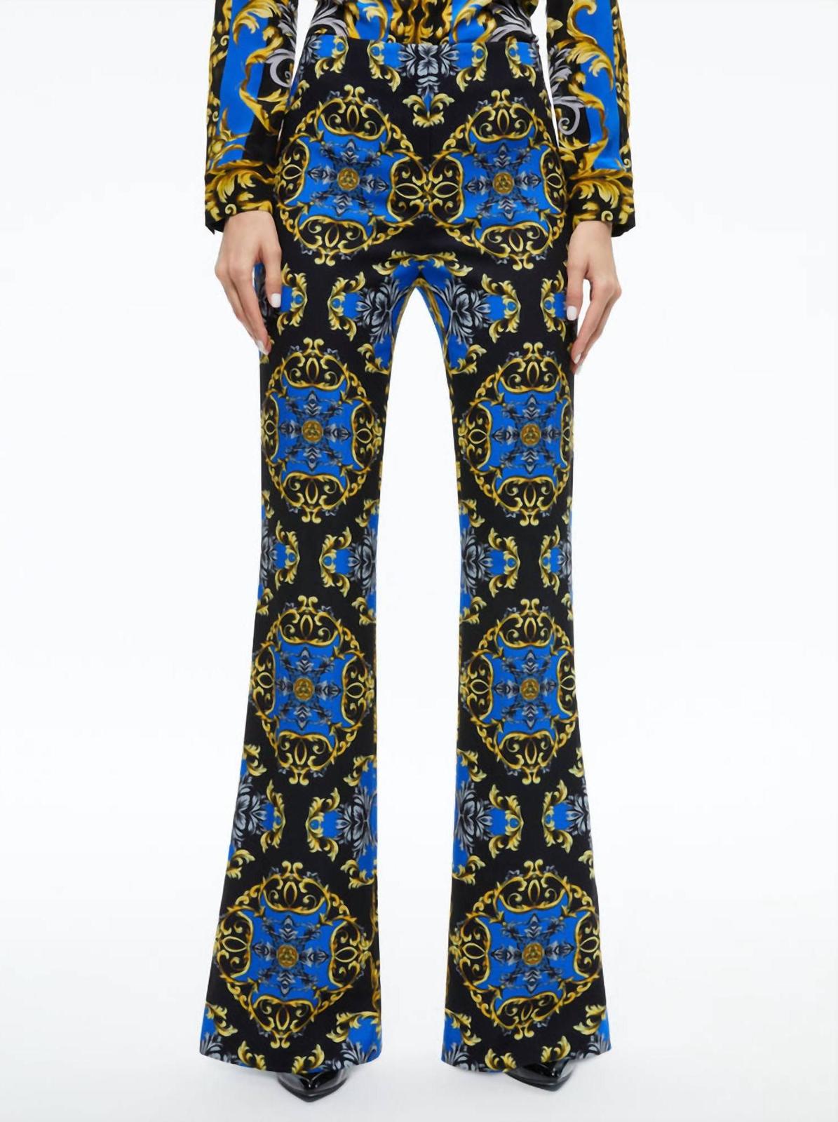 Alice + Olivia Teeny Fit Flare Boot Pant Size 4 - $249.28 CAD