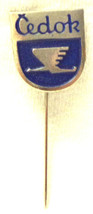 Vintage Cedok Tour Operator Company Pin Prague Czech Republic - £1.73 GBP