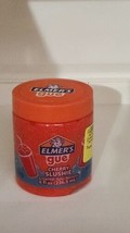 Elmer&#39;s GUE Slime Cherry Slushie Scented Safe Nontoxic 8oz Jar - £8.33 GBP